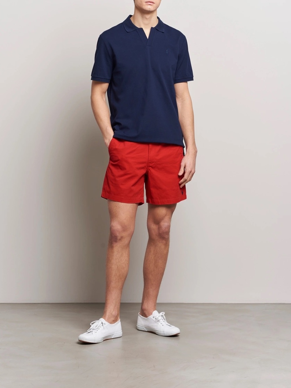 Polo Ralph Lauren Stretch Cotton Twill shorts Red/Orange 38 XL
